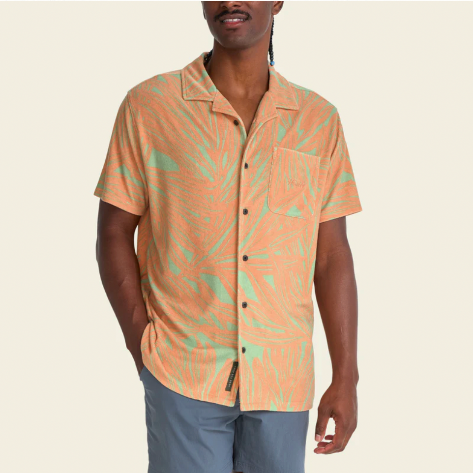 Howler Bros M Palapa Terry Shirt FULL FRONDAL DREAMSICLE