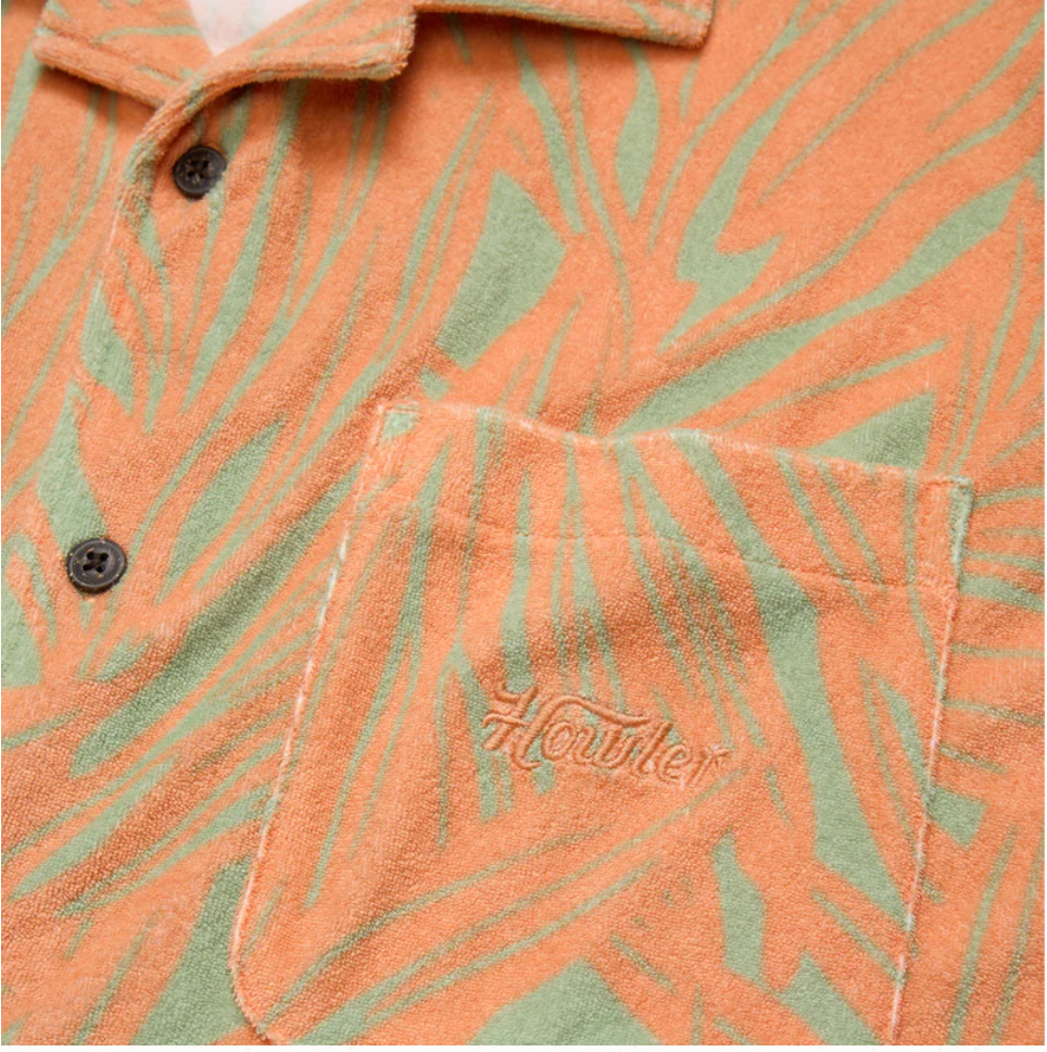 Howler Bros M Palapa Terry Shirt FULL FRONDAL DREAMSICLE