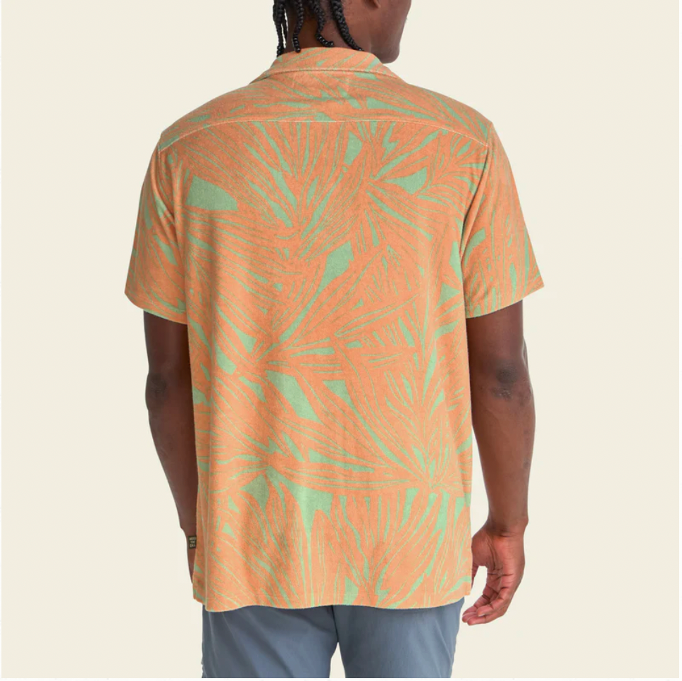 Howler Bros M Palapa Terry Shirt FULL FRONDAL DREAMSICLE