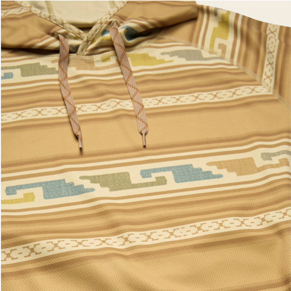 Howler Bros M Loggerhead Hoodie TEMPLE TRACKS CAMEL