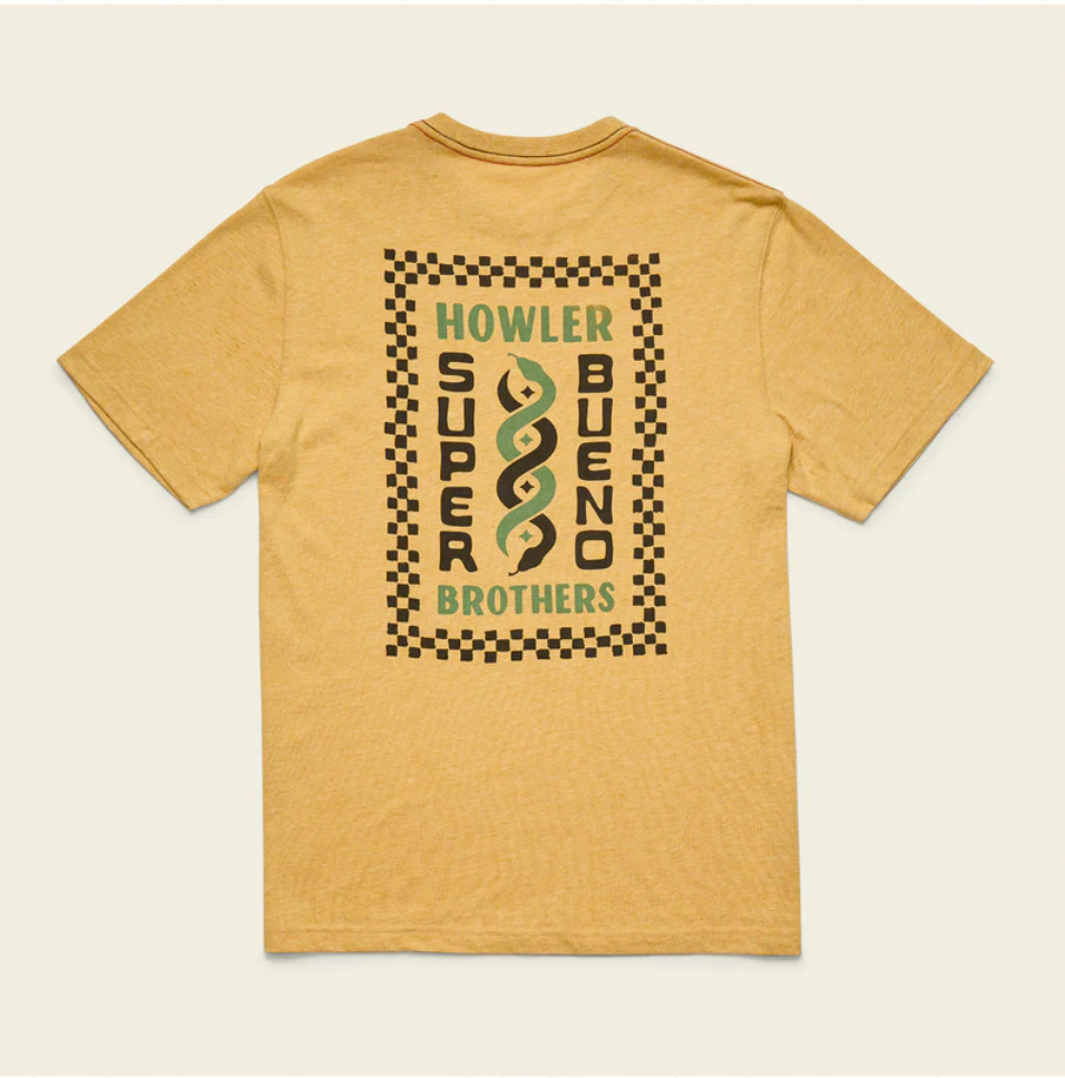 Howler Bros M SS Super Bueno Serpientes Tee HONEY