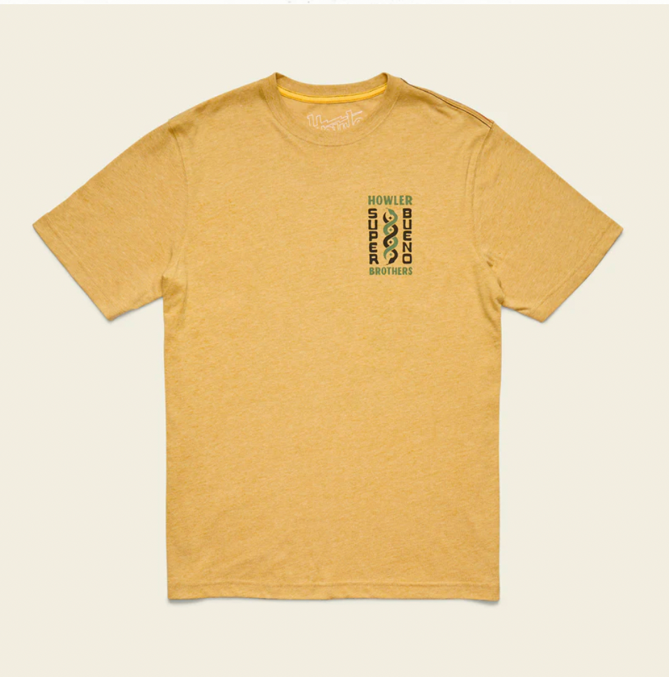 Howler Bros M SS Super Bueno Serpientes Tee HONEY