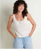 Toad & Co W Foothill Pointelle Henley Tank SALT