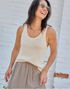 Toad & Co W Bianca Pointelle Tank SALT