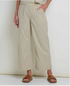 Toad & Co W Taj Hemp Wide Leg Pant BARLEY RAILROAD STRIPE