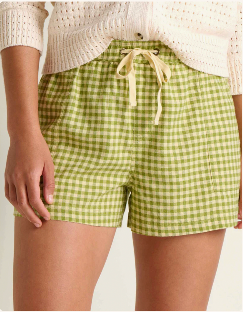 Toad & Co W Taj Hemp Pull On Short WOODBINE PATTERN
