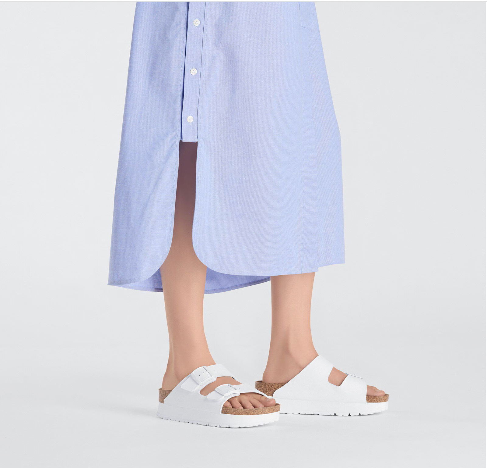Birkenstock Papillio W Airzona Flex Platform WHITE
