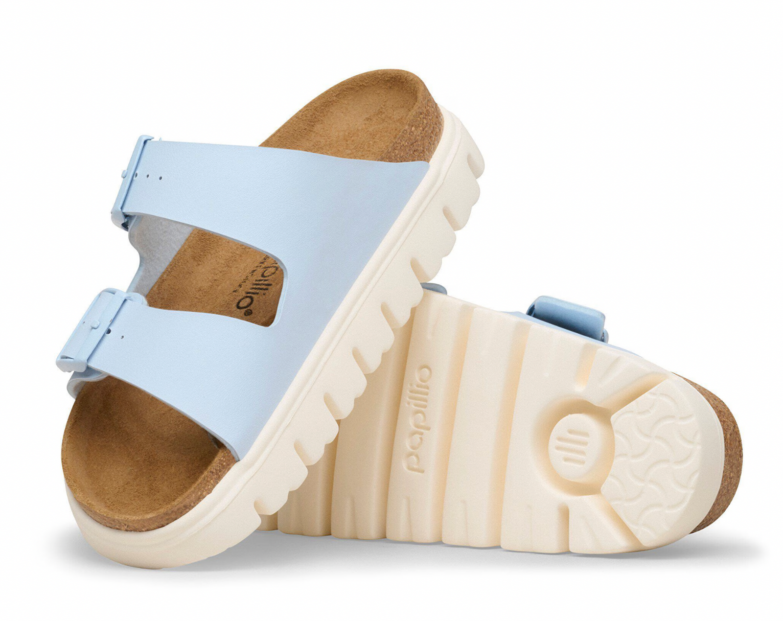 Birkenstock W Arizona Chunky BABY BLUE - NARROW