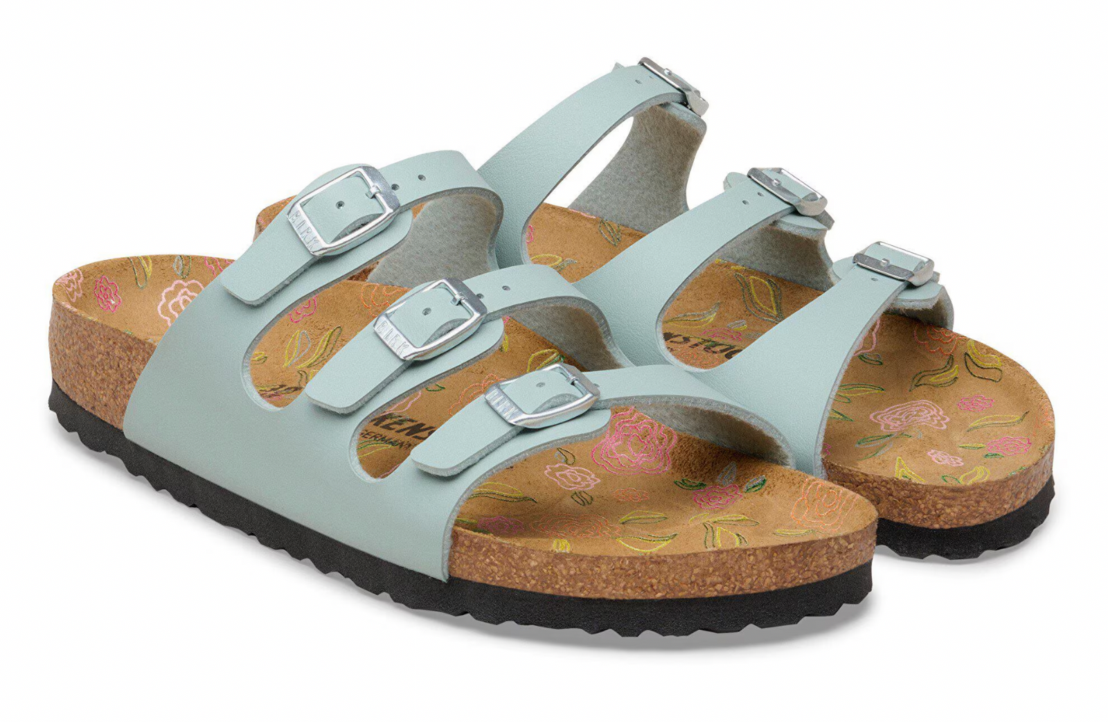Birkenstock Florida Birko Flor PURE SAGE - REGULAR