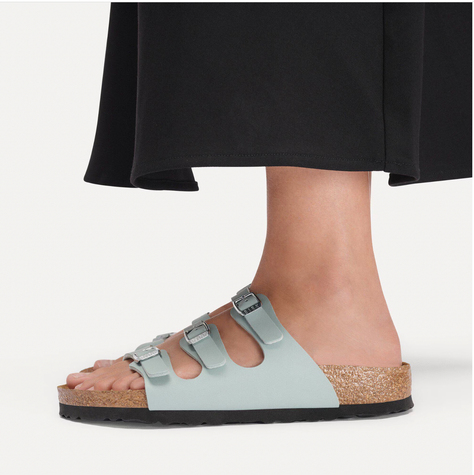Birkenstock Florida Birko Flor PURE SAGE - REGULAR