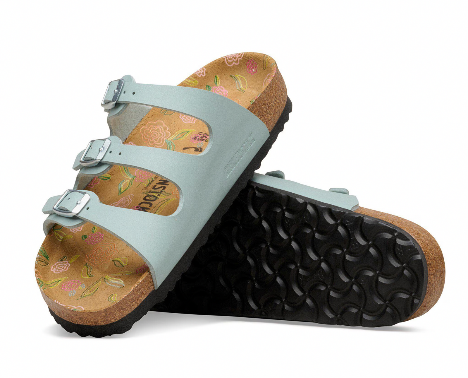 Birkenstock Florida Birko Flor PURE SAGE - REGULAR