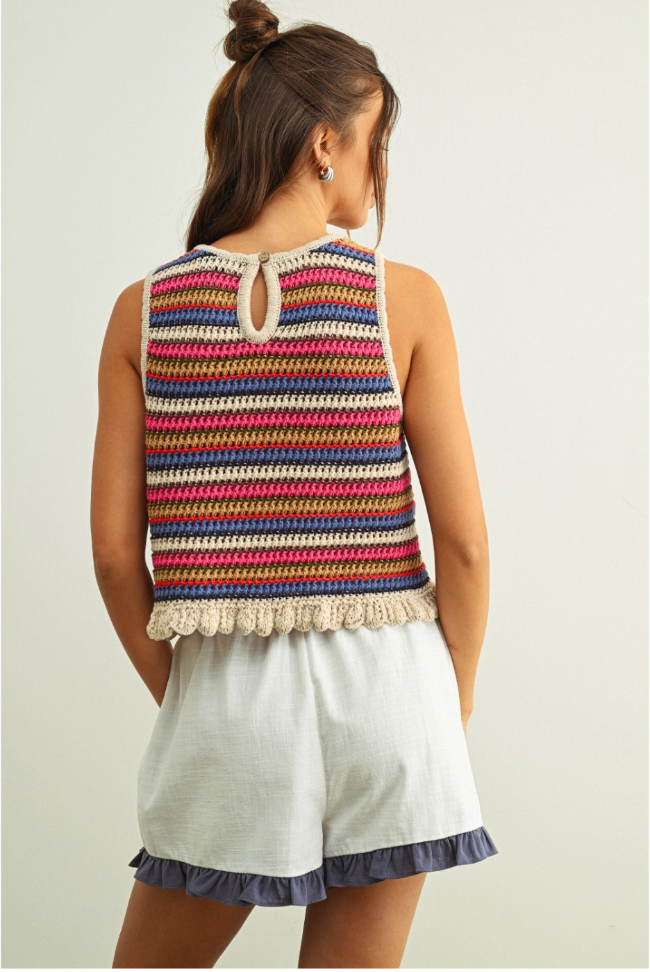 Miou Muse W Sleeveless Knit Top MULTI
