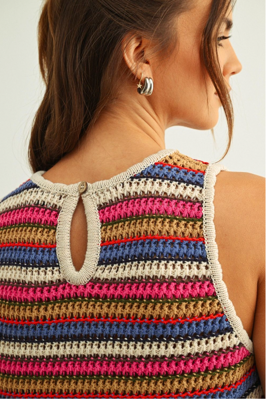 Miou Muse W Sleeveless Knit Top MULTI