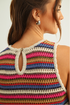 Miou Muse W Sleeveless Knit Top MULTI