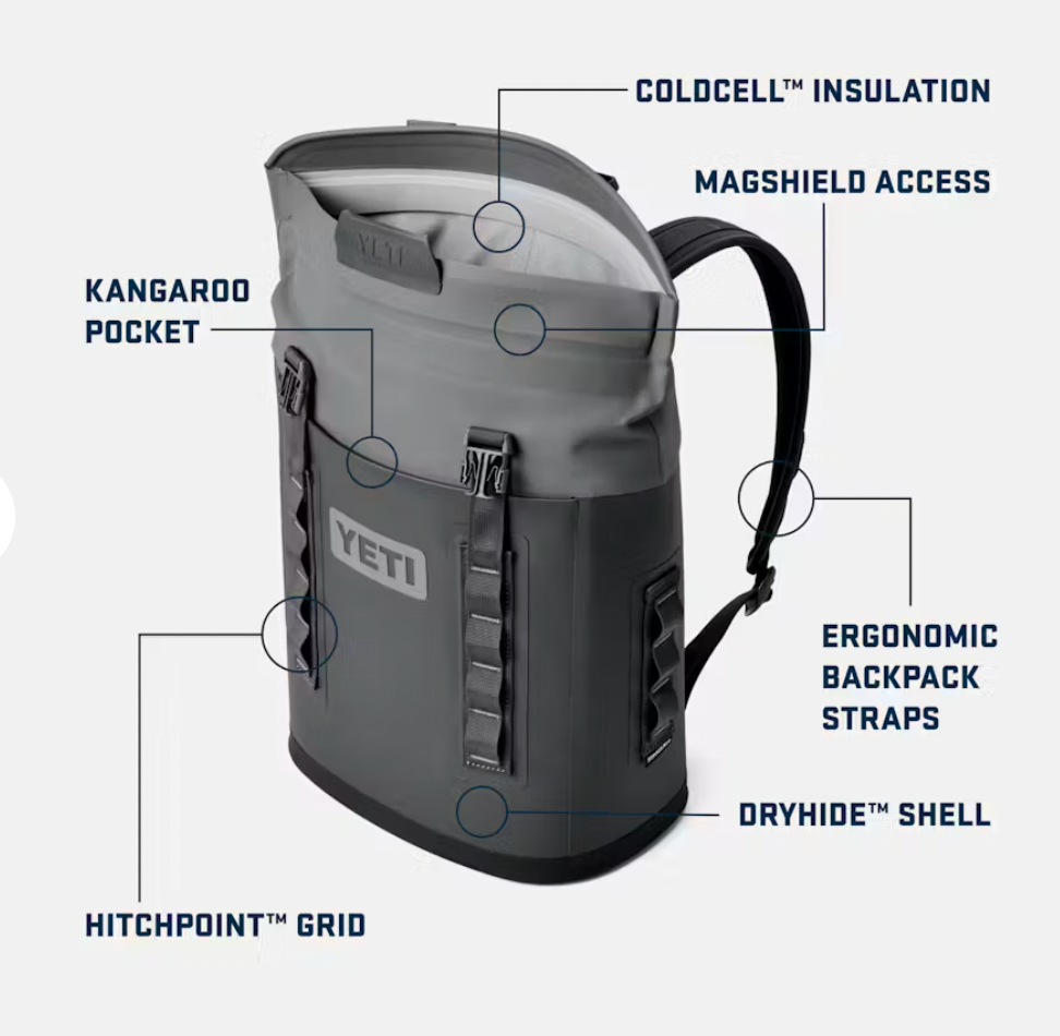 Yeti Hopper M12 Backpack Cooler DESERT BLOOM