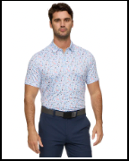Flag & Anthem M SS Chester Americana Polo WHITE