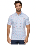 Flag & Anthem M SS Chester Americana Polo WHITE
