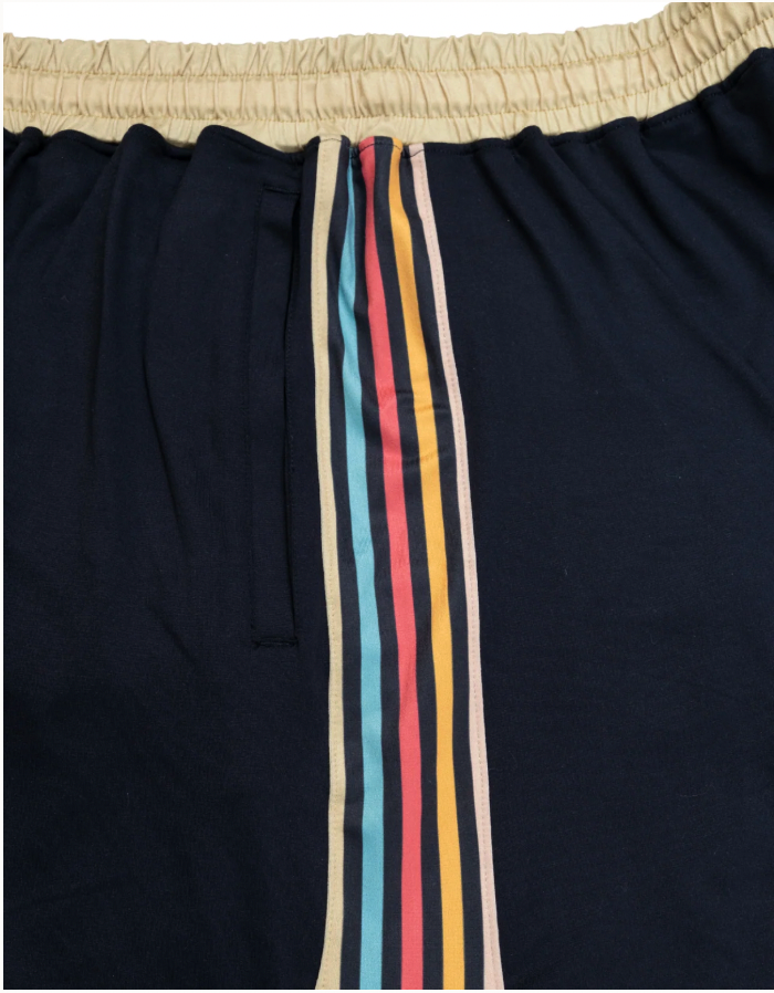 Baja Llama M Mach Zero Lounge Shorts RETRO BLACK