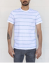 Baja Llama M SS Onassis Tee IVORY MORRIS CODE