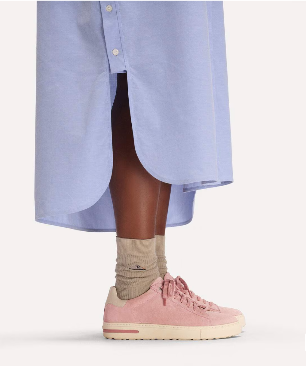 Birkenstock W Bend Low Leather PINKY CLAY OYSTER
