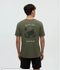 tentree M SS Sasquatch Floatie Tee DEEP OLIVE HEATHER