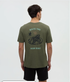 tentree M SS Sasquatch Floatie Tee DEEP OLIVE HEATHER