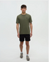 tentree M SS Sasquatch Floatie Tee DEEP OLIVE HEATHER