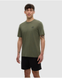 tentree M SS Sasquatch Floatie Tee DEEP OLIVE HEATHER