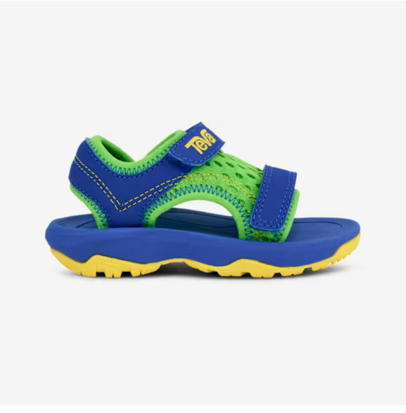 Teva Toddler Psyclone XLT NEON GREEN DAZZLING BLUE