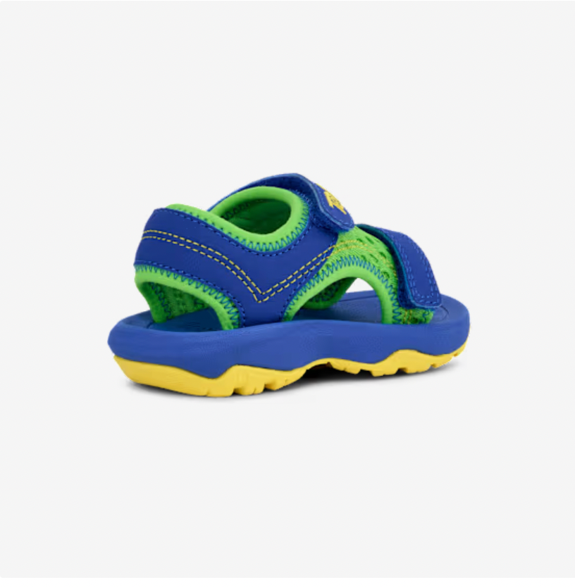 Teva Toddler Psyclone XLT NEON GREEN DAZZLING BLUE