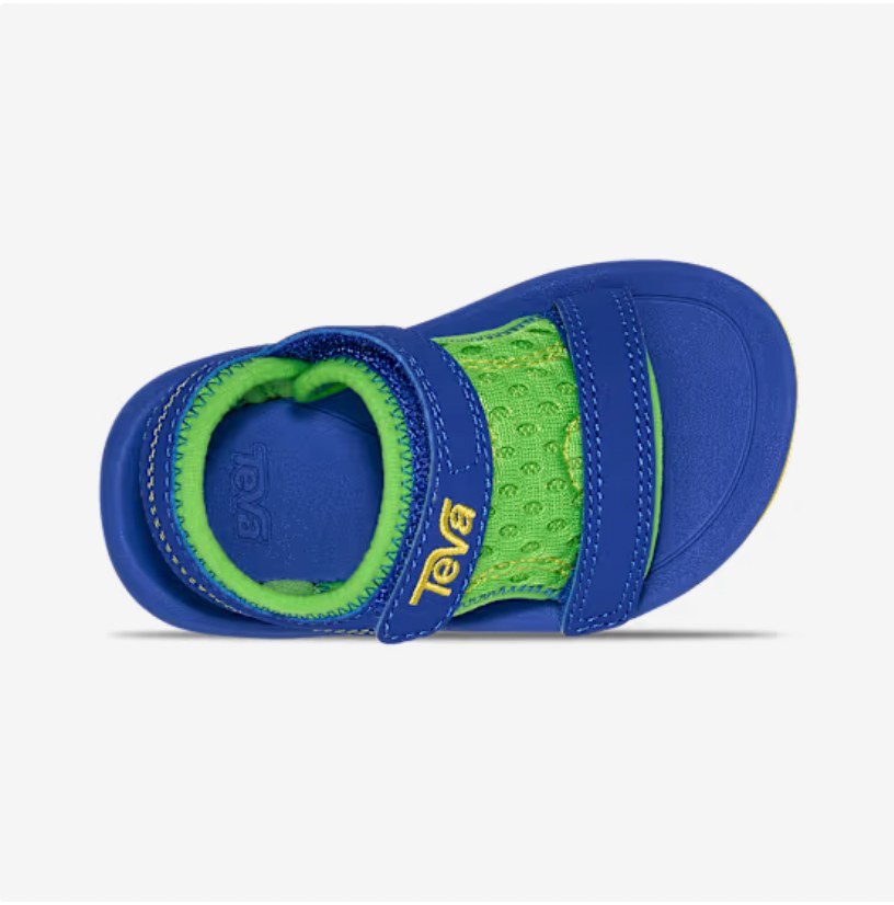 Teva Toddler Psyclone XLT NEON GREEN DAZZLING BLUE