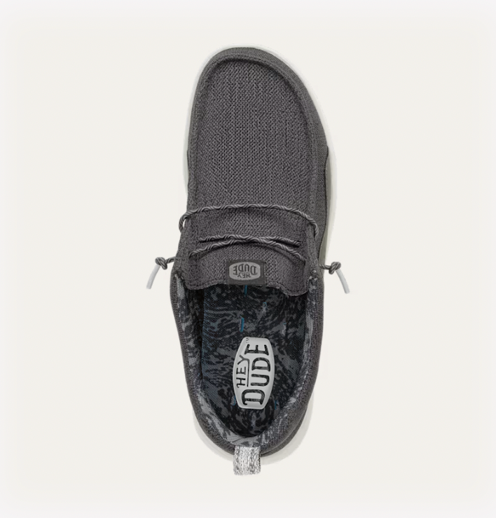 Hey Dude M Wally Hey20 Mesh BLACK / MONUMENT GREY