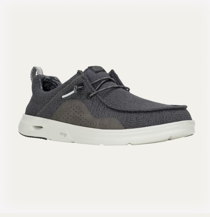 Hey Dude M Wally Hey20 Mesh BLACK / MONUMENT GREY