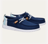 Hey Dude Wally Craft Linen NAVY BLAZER MULTI