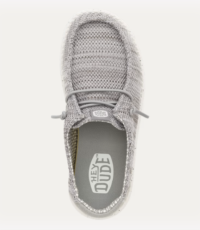 Hey Dude Youth Wally Stretch Sox GREY