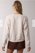 Wish List W Life is Sweet Sweatshirt OYSTER