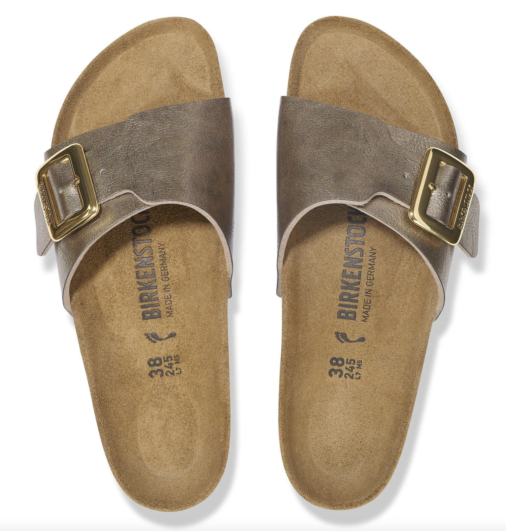 Birkenstock Catalina Cushion Buckle GRACEFUL TAUPE