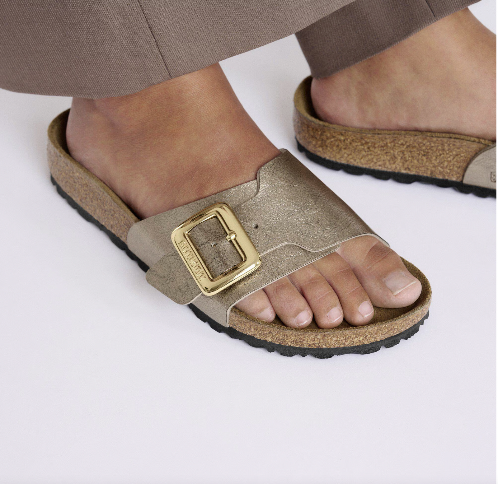 Birkenstock W Catalina Cushion Buckle GRACEFUL TAUPE
