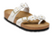 Birkenstock W Mayari FLOWER EMBELLISHMENT WHITE - REGULAR