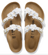 Birkenstock W Mayari FLOWER EMBELLISHMENT WHITE - REGULAR