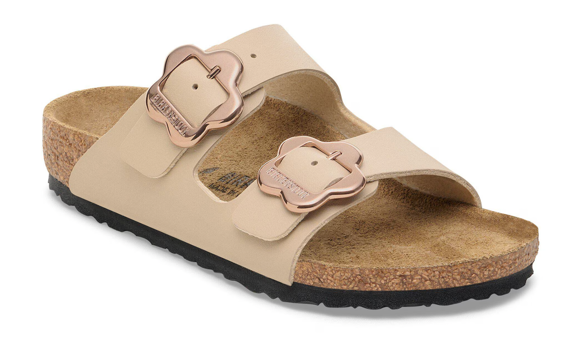 Birkenstock Kid's Arizona Flower Buckle SANDCASTLE