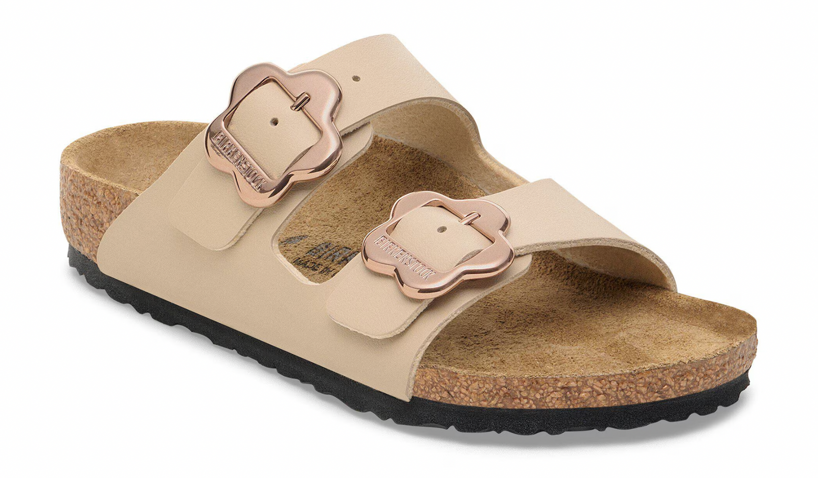 Birkenstock Kid's Arizona Flower Buckle SANDCASTLE