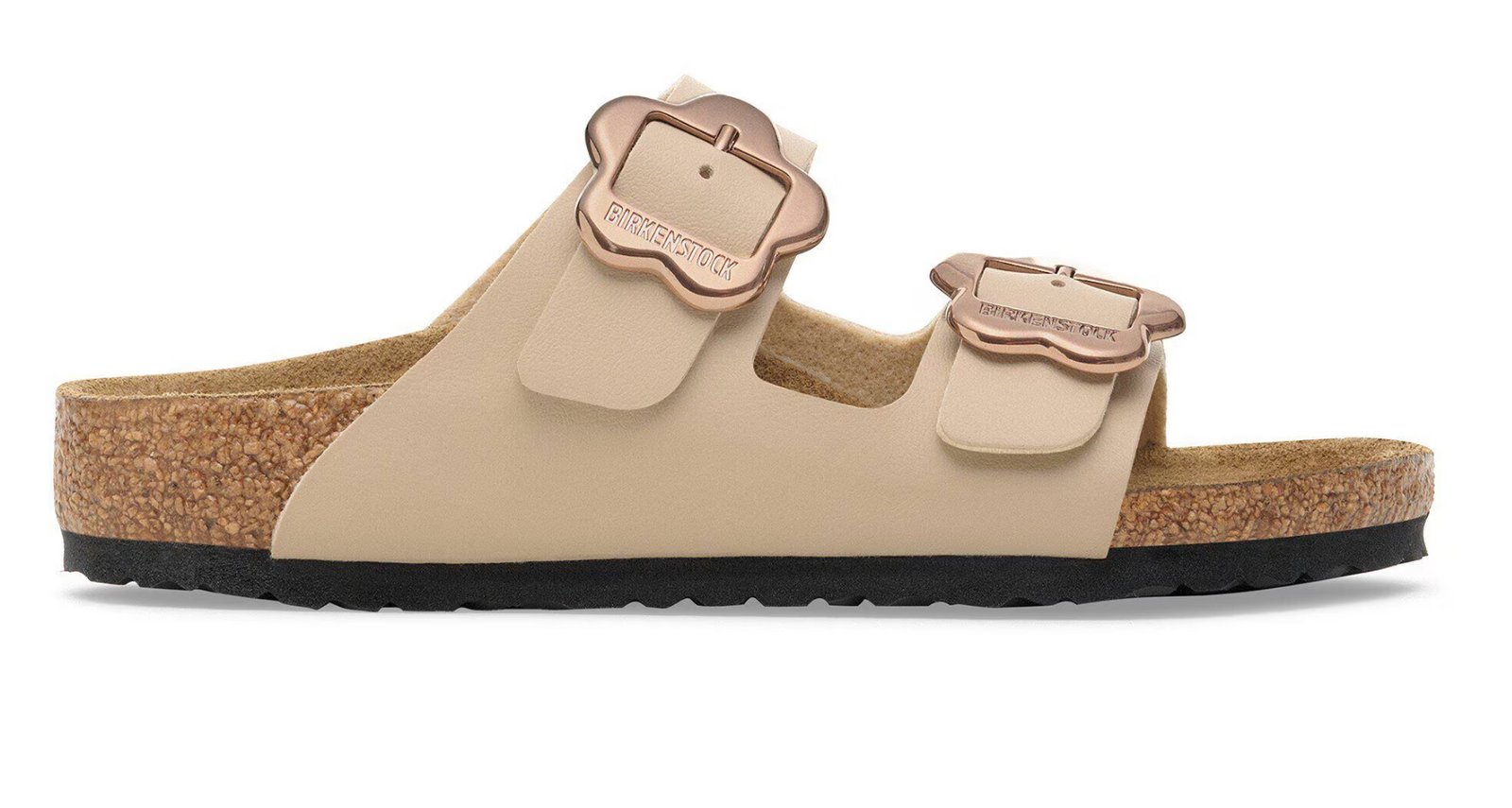 Birkenstock Kid's Arizona Flower Buckle SANDCASTLE