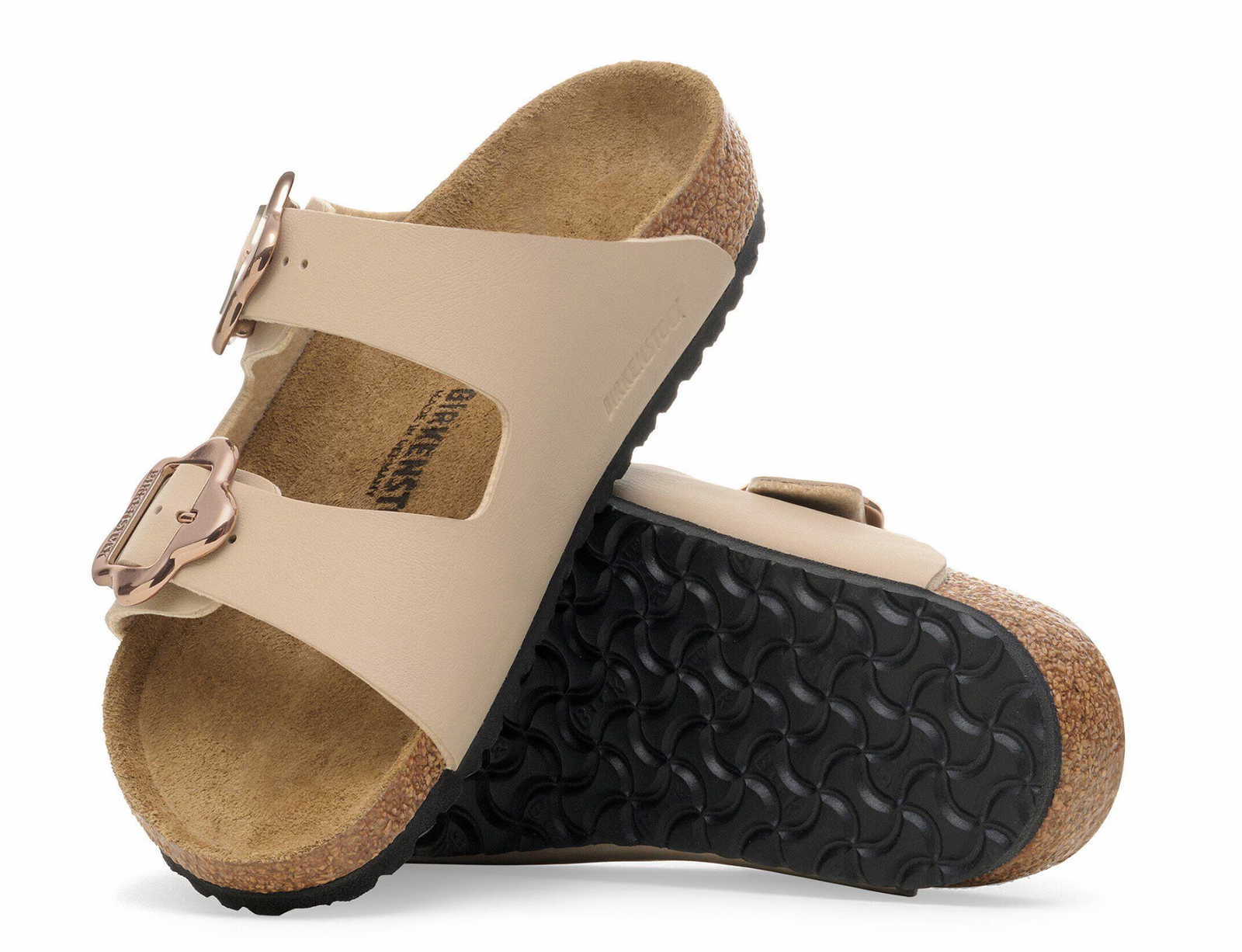 Birkenstock Kid's Arizona Flower Buckle SANDCASTLE