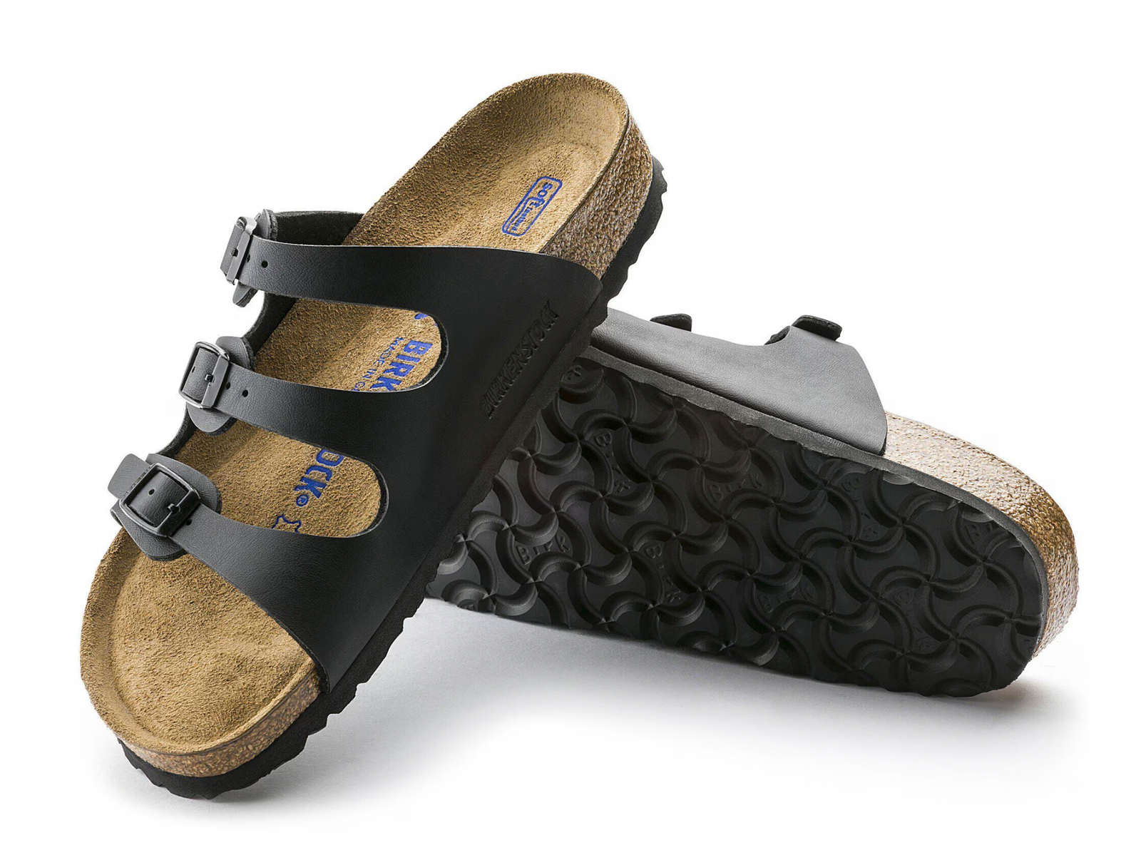 Birkenstock W Florida BS Synthetic BLACK - REGULAR