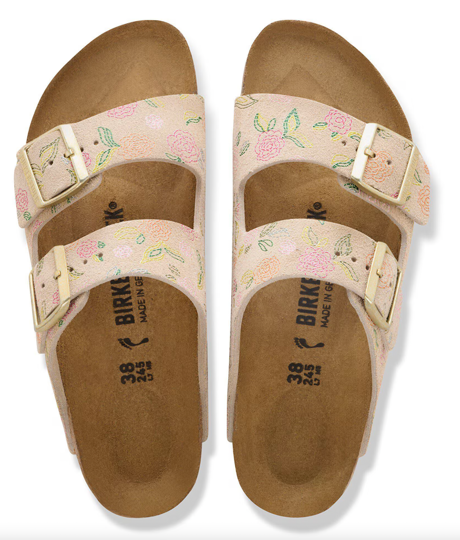 Birenstock W Arizona BS SANDCASTLE FLOWER PRINT