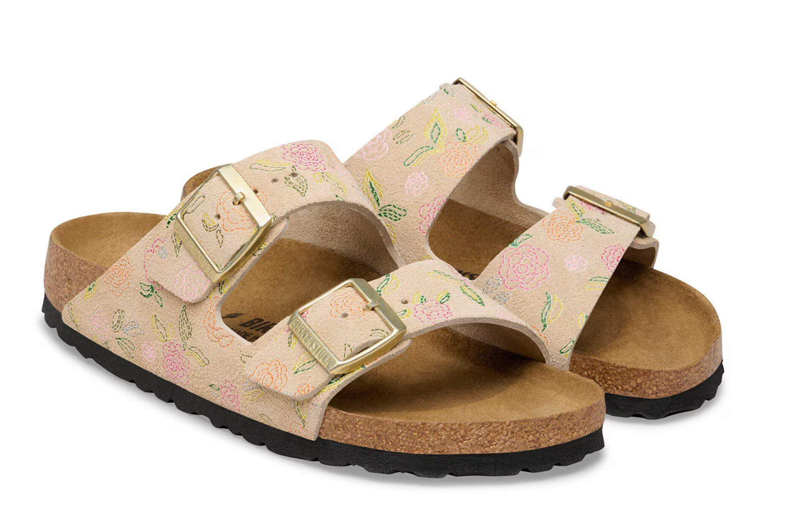 Birenstock W Arizona BS SANDCASTLE FLOWER PRINT