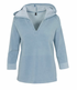 North River W Pigment French Terry Hoodie CHAMBRAY