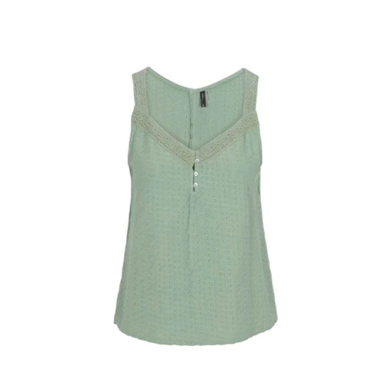 North River W Tanglewood Sleeveless Tank ICEBERG
