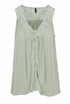 North River W Saratoga Crochet Sleeveless AQUA GRAY